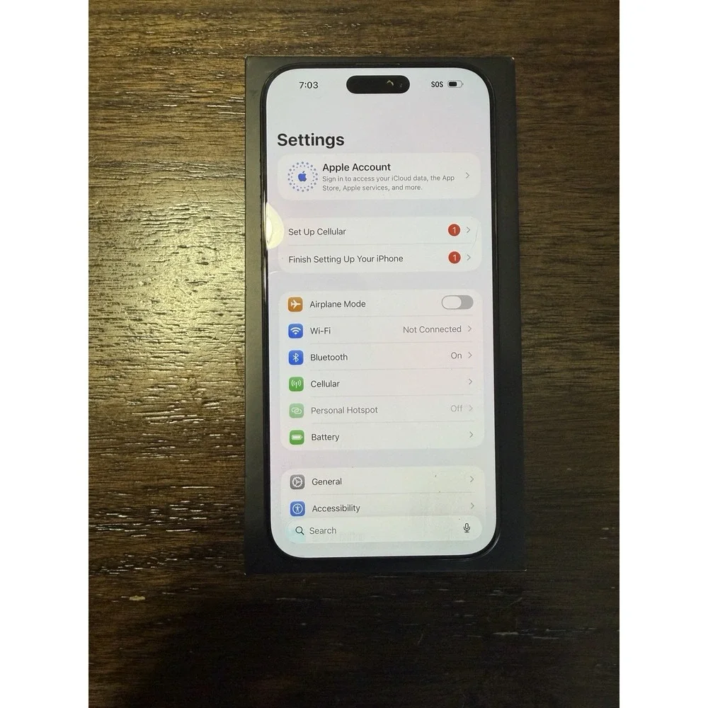 Apple iPhone 16 Pro Max 512GB Graphite Black Unlocked Old Box Cellphone Used